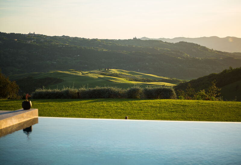 Villa Velari In Volterra With Private Pool, Ac: Automne, bassin, Été, Jardin, Printemps, Vues