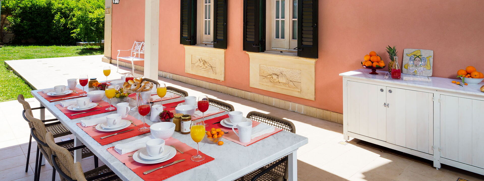 Casa Desiderio - Siracusa, Sicilia: Außen, Balkon / Terrasse / Patio, Draussen, Frühling, Herbst, Sommer