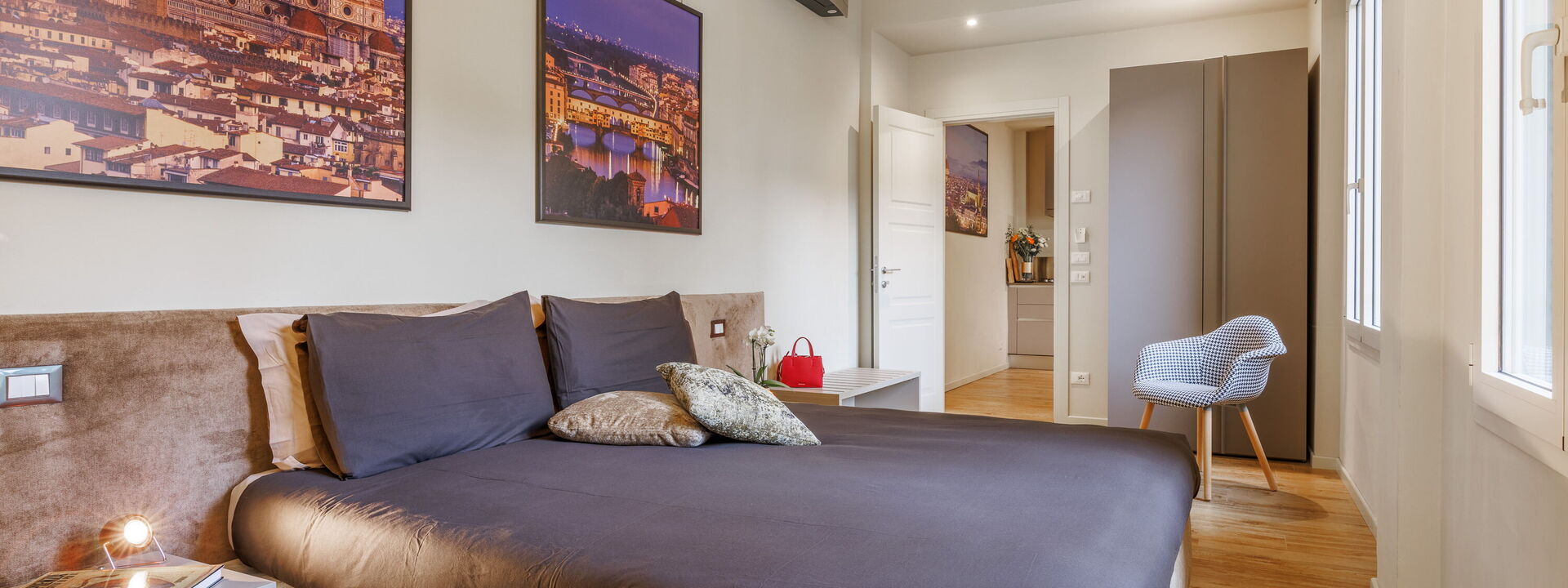 Lucy Florence Charming Modern Apartment Near Piazza Della Libertà: Autunno, Camera da letto, Estate, Inverno, Primavera