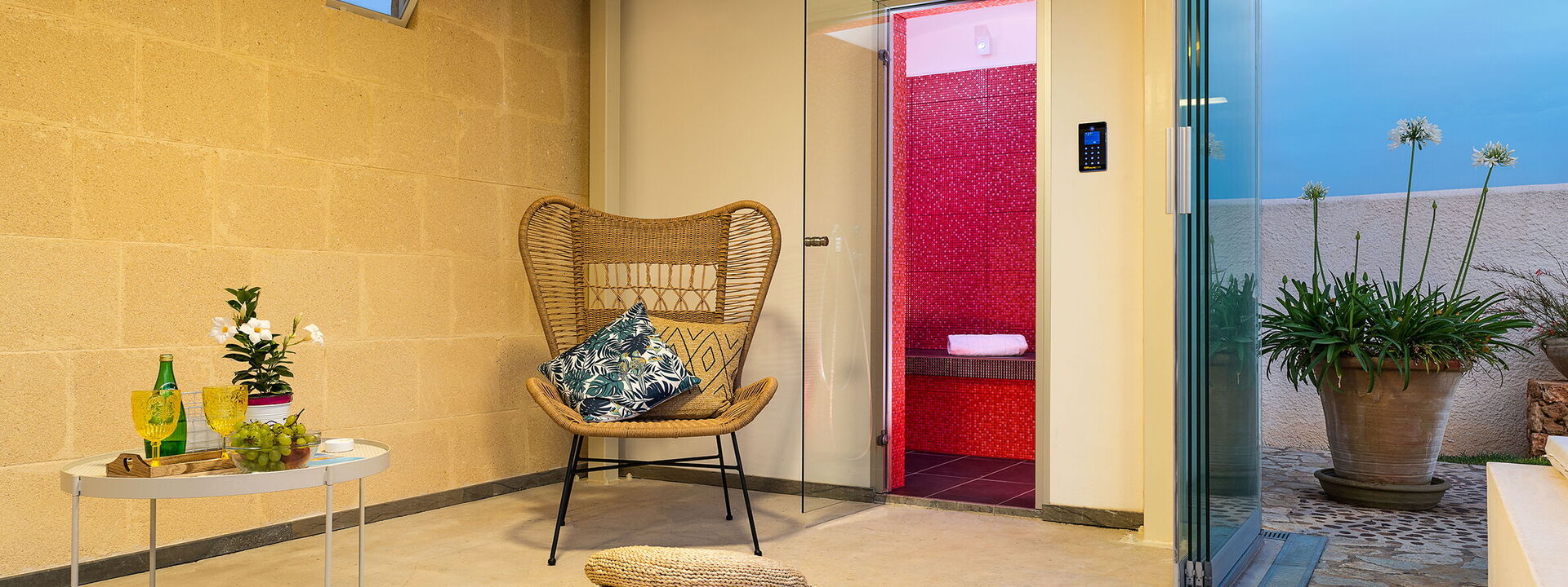 Casa Ocra - Misiliscemi, Sicilia: Außen, Balkon / Terrasse / Patio, Draussen, Frühling, Herbst, Sommer