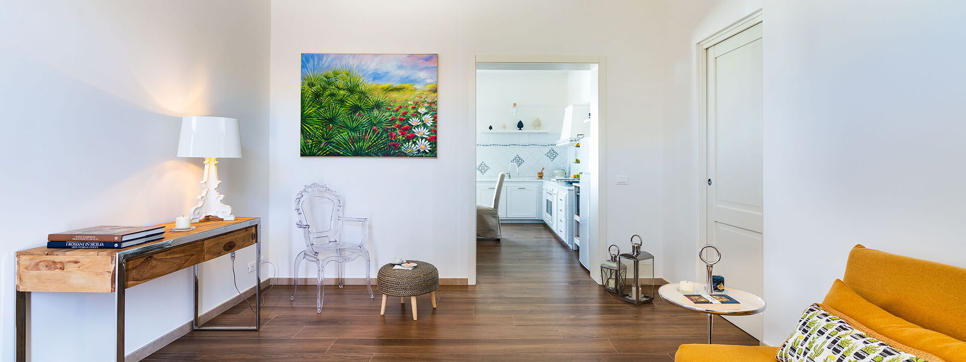 Casa Ocra - Misiliscemi, Sicilia: Frühling, Herbst, Sommer, Wohnzimmer