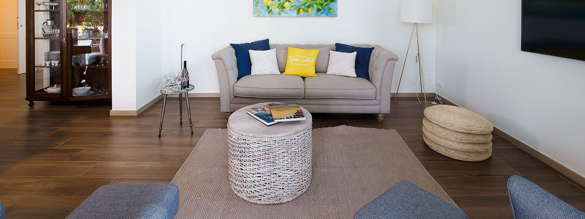 Casa Ocra - Misiliscemi, Sicilia: Frühling, Herbst, Sommer, Wohnzimmer