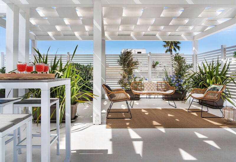 Casa Ocra - Misiliscemi, Sicilia: all'aperto, Autunno, Balcone / Terrazza / Patio, Estate, Esterni, Primavera