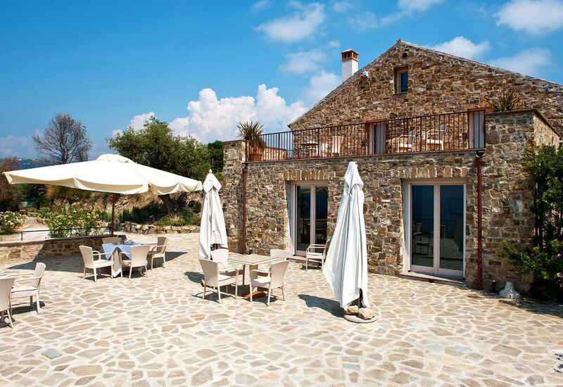 Pietramare - Castellabate, Campania: Außen, Balkon / Terrasse / Patio, Draussen, Frühling, Herbst, Sommer