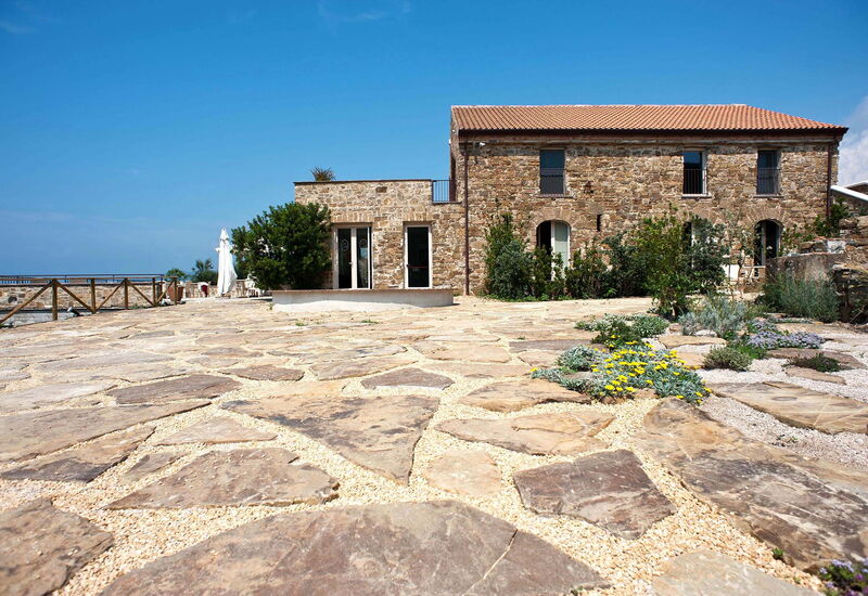 Pietramare - Castellabate, Campania: Außen, Balkon / Terrasse / Patio, Draussen, Frühling, Herbst, Sommer