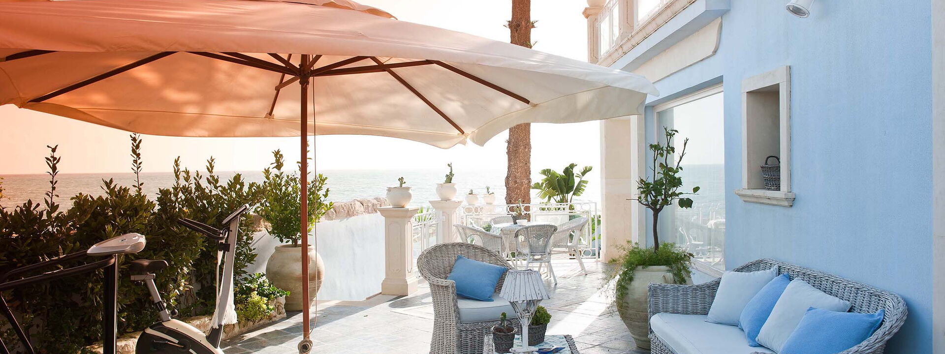 Villa Amena - Siracusa, Sicilia: all'aperto, Autunno, Balcone / Terrazza / Patio, Estate, Esterni, Primavera, Vista Panoramica