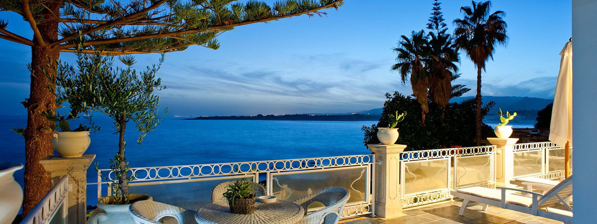 Villa Amena - Siracusa, Sicilia: all'aperto, Autunno, Balcone / Terrazza / Patio, Estate, Esterni, Primavera, Vista Panoramica