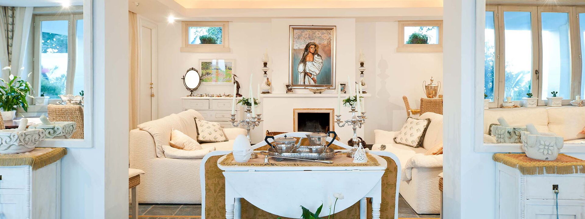 Villa Amena - Siracusa, Sicilia: Autunno, Estate, Primavera, Sala da pranzo, Soggiorno