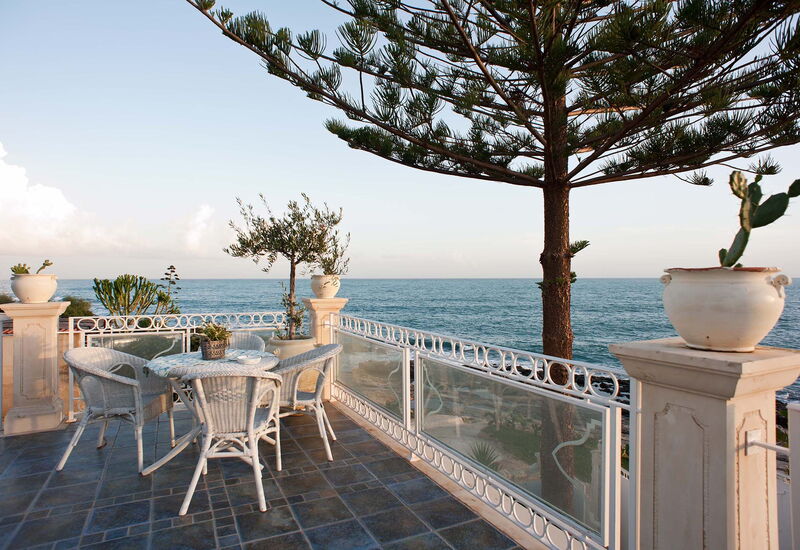 Villa Amena - Siracusa, Sicilia: Autumn, Balcony / Terrace / Patio, Building Exterior, Outdoor, Scenic View, Spring, Summer