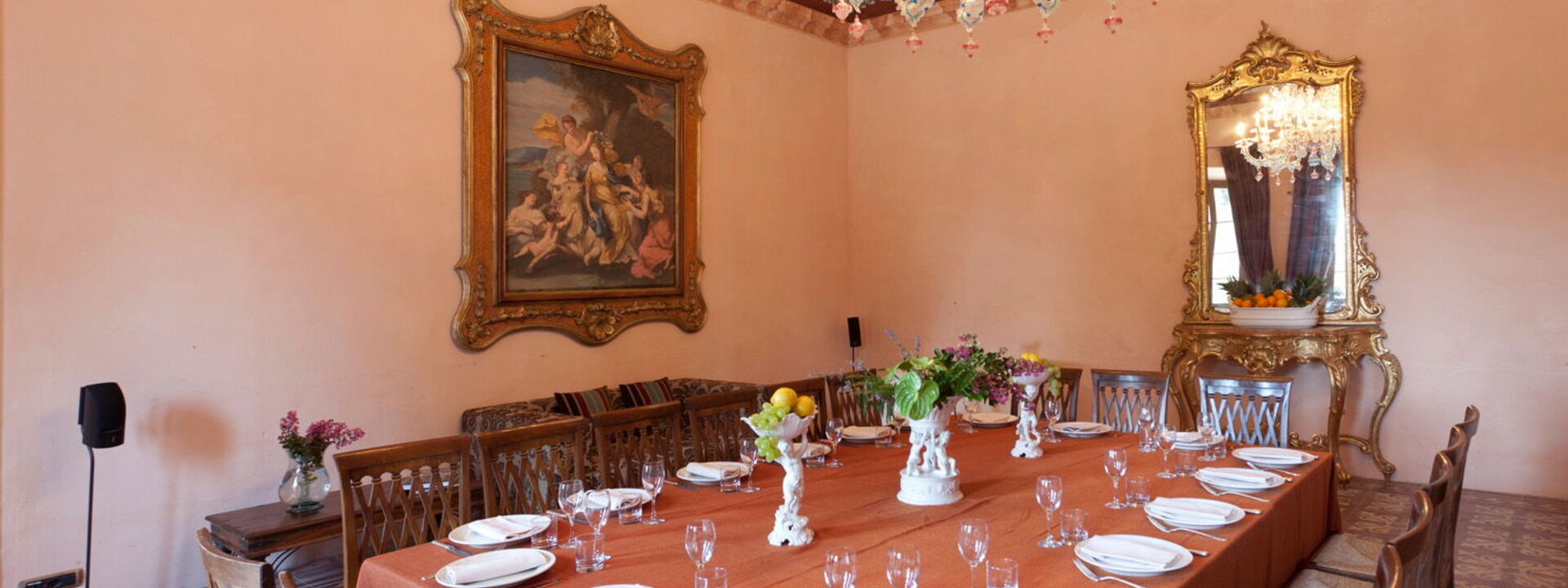 Villa Pietraverde - Gubbio, Umbria: Autumn, Dining Room, Spring, Summer