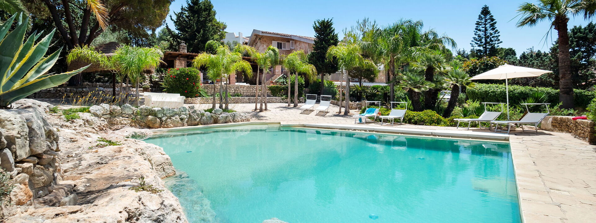 Villa Diamante - Siracusa, Sicilia: all'aperto, Autunno, Balcone / Terrazza / Patio, Estate, Esterni, Piscina, Primavera