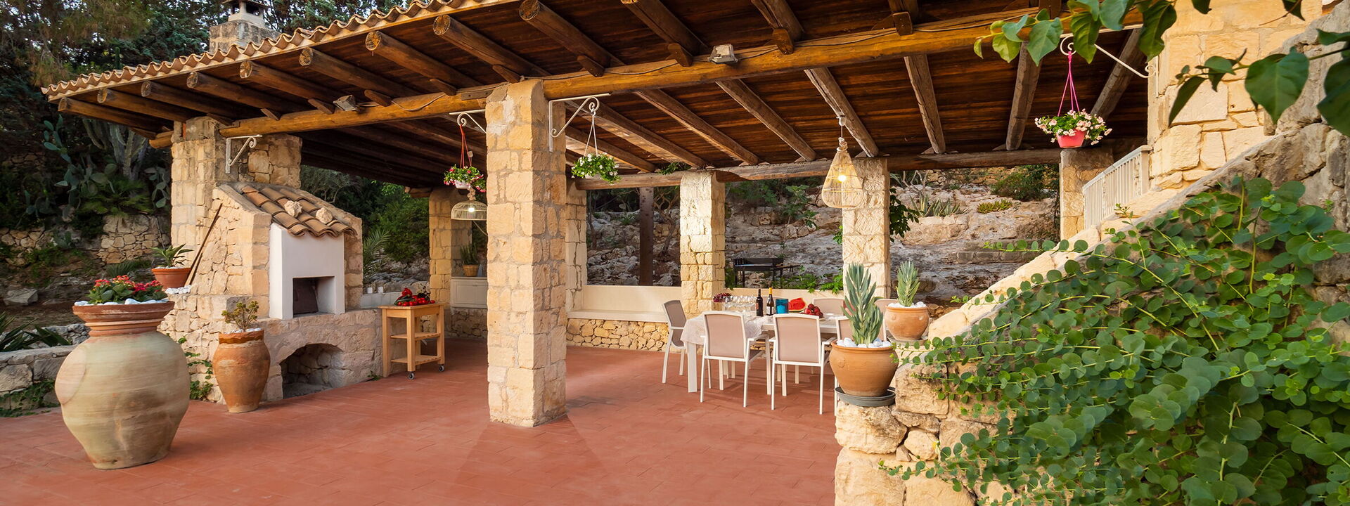 Villa Diamante - Siracusa, Sicilia: all'aperto, Autunno, Balcone / Terrazza / Patio, Estate, Esterni, Primavera