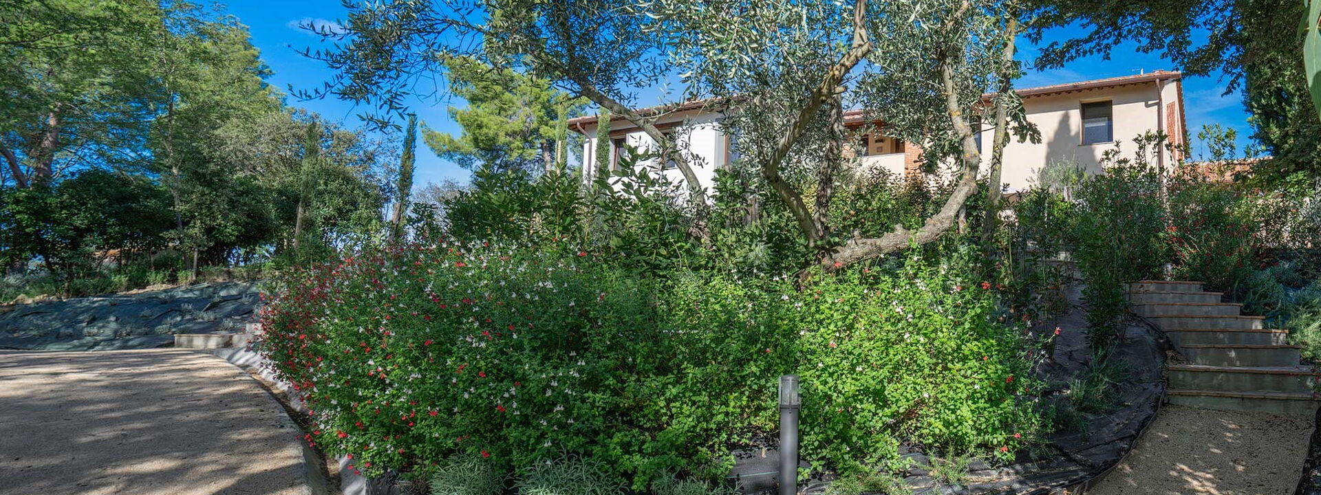 Nocellara Spereto Apartment With Pool, Montaione: Autumn, Building Exterior, Spring, Summer