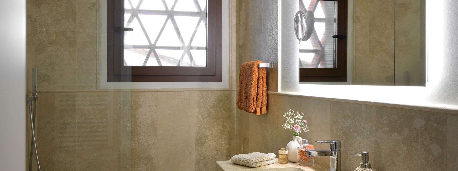 Nocellara Spereto Apartment With Pool, Montaione: Autumn, Bathroom, Spring, Summer