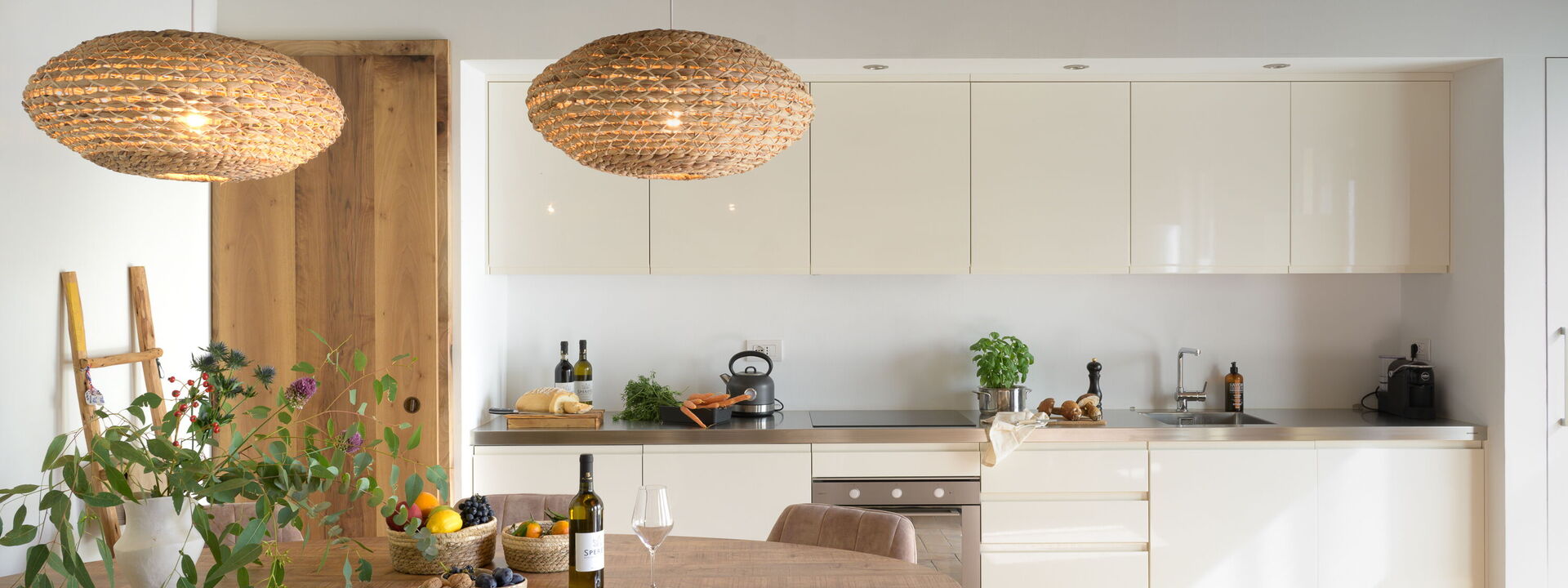 Nocellara Spereto Apartment With Pool, Montaione: Autumn, Kitchen, Spring, Summer