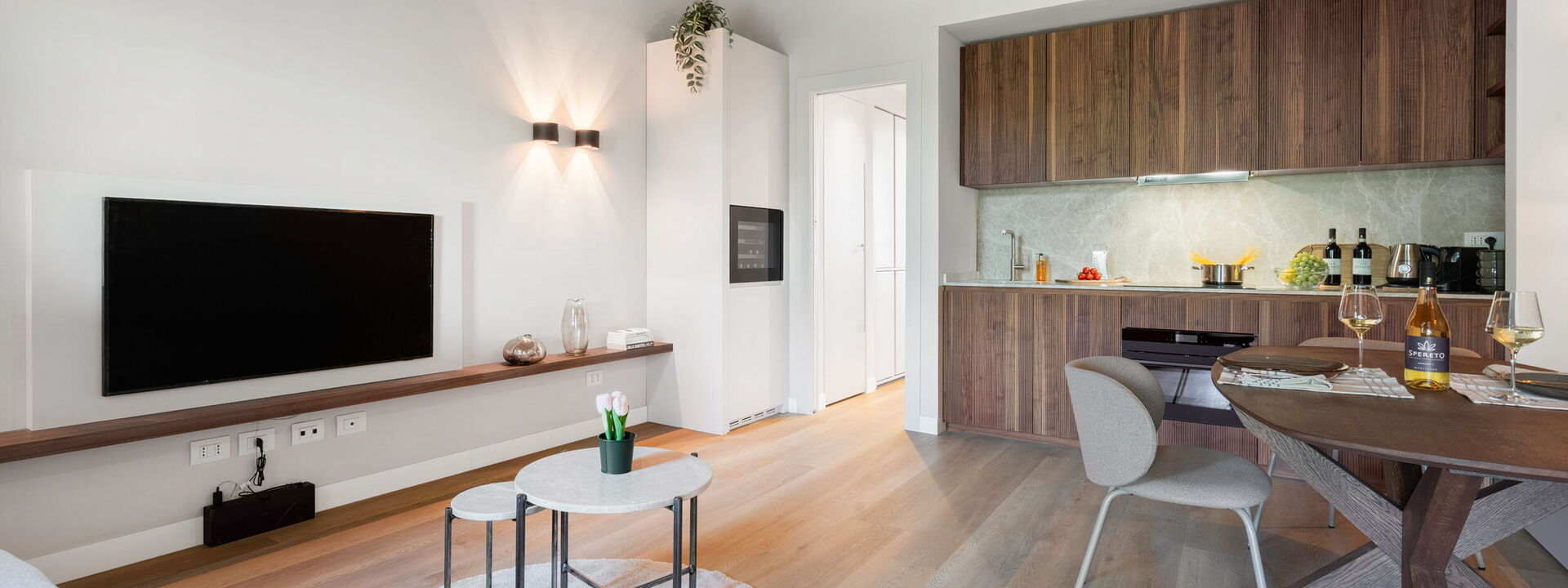 Correggiolo Spereto Apartment With Pool, Montaione: Autumn, Kitchen, Living Room, Spring, Summer