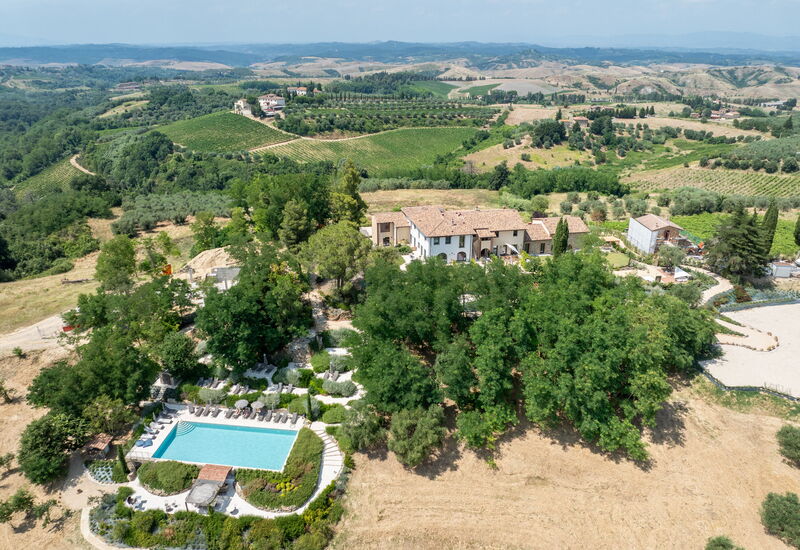 Correggiolo Spereto Apartment With Pool, Montaione: Automne, Été, Printemps, Vues