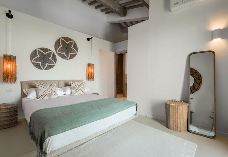 Coratina Spereto Apartment with Pool, Montaione: Automne, chambre à coucher, Été, Printemps