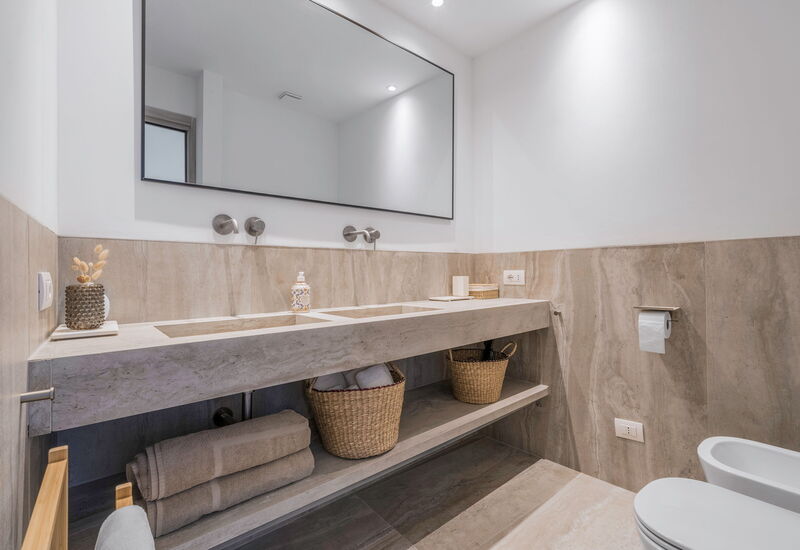 Coratina Spereto Apartment with Pool, Montaione: Automne, Été, Printemps, Salle de bain